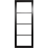 Rome Black Industrial Internal Door